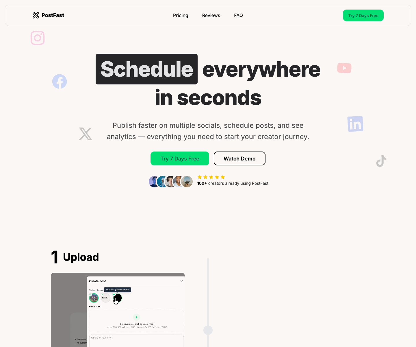 AutoShort.it landing page screenshot