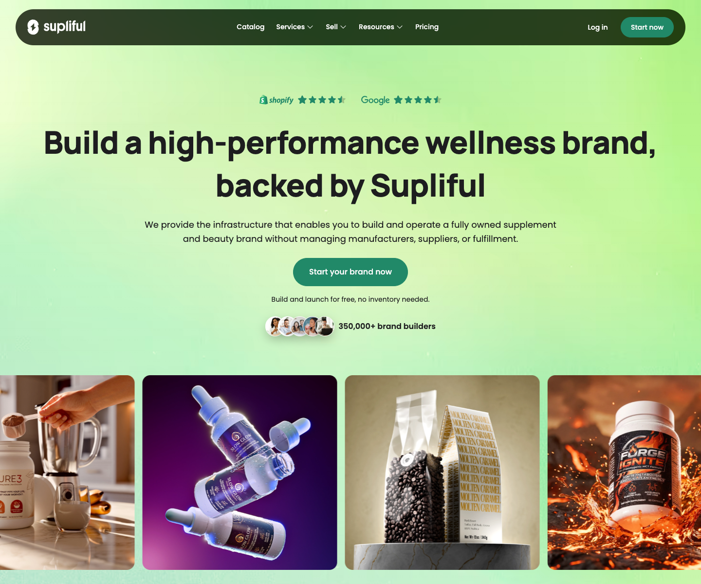 Brand On Demand, Inc. landing page screenshot