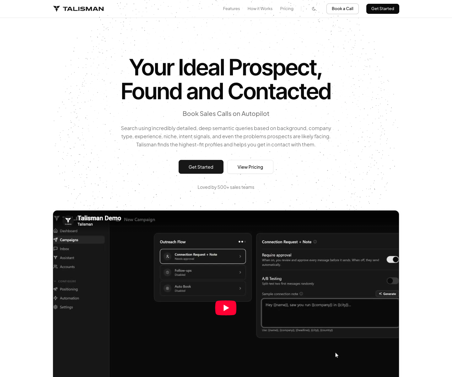 Epiphany.so landing page screenshot