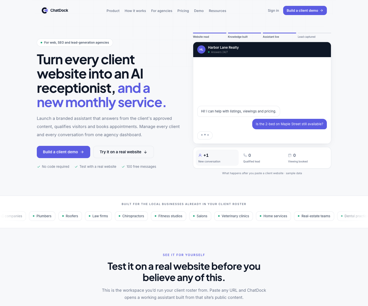 icon--ai landing page screenshot