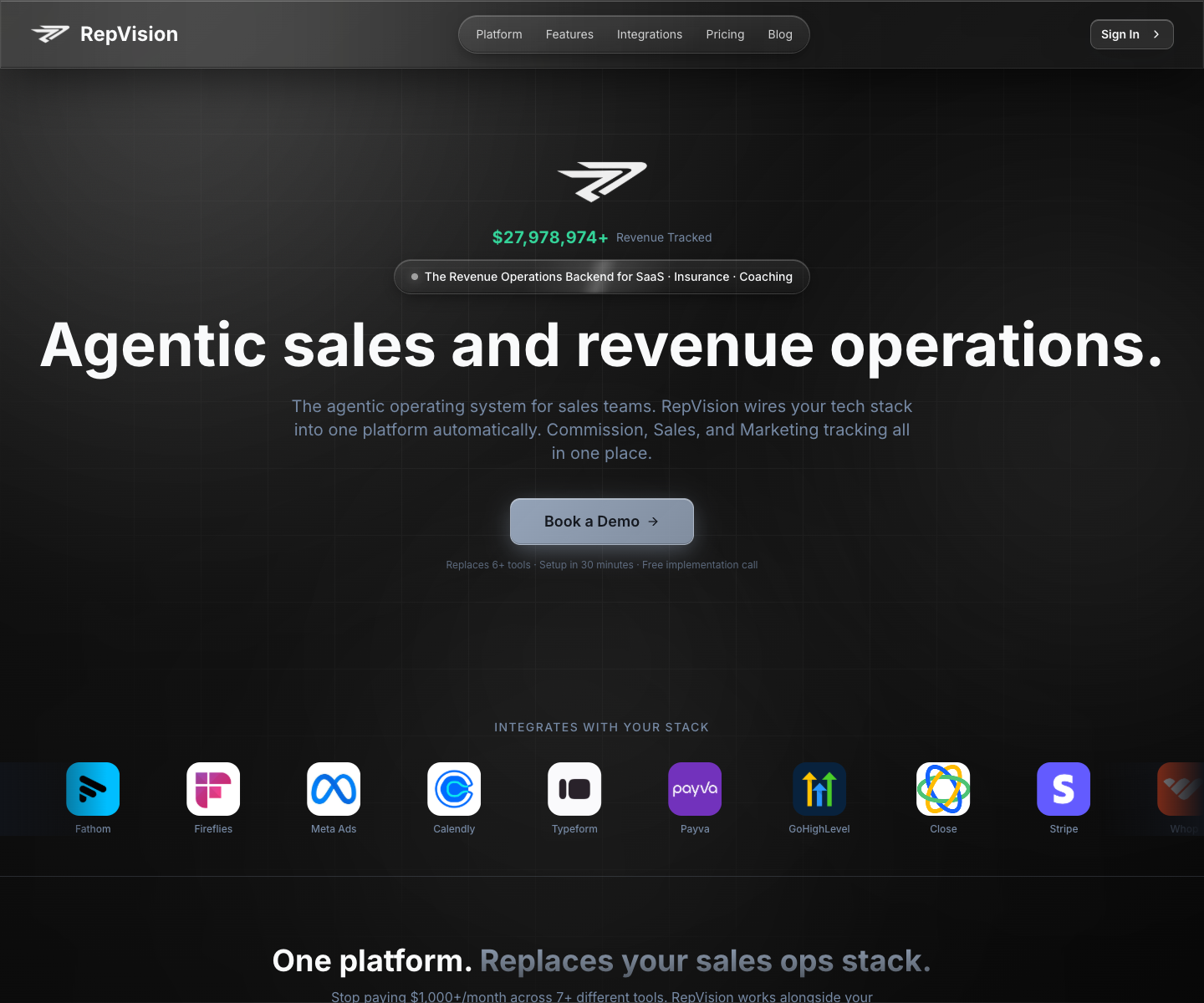 Jake Marine landing page screenshot