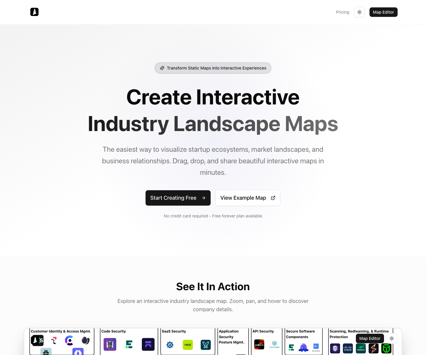 Scaapr landing page screenshot