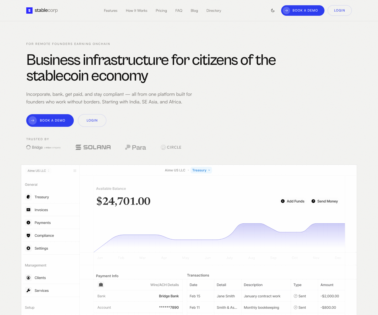 Xelio Technologies Inc. landing page screenshot